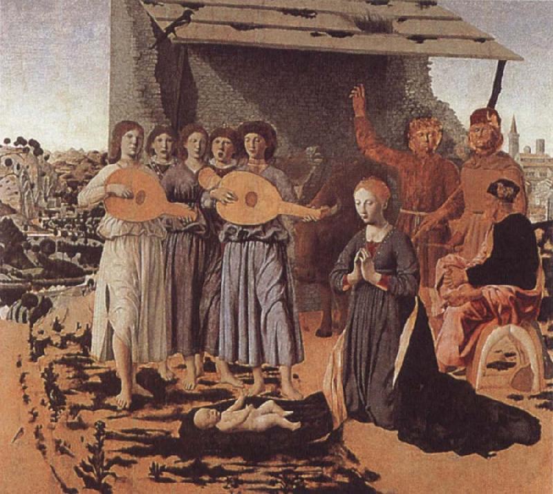 Piero della Francesca Nativity oil painting image